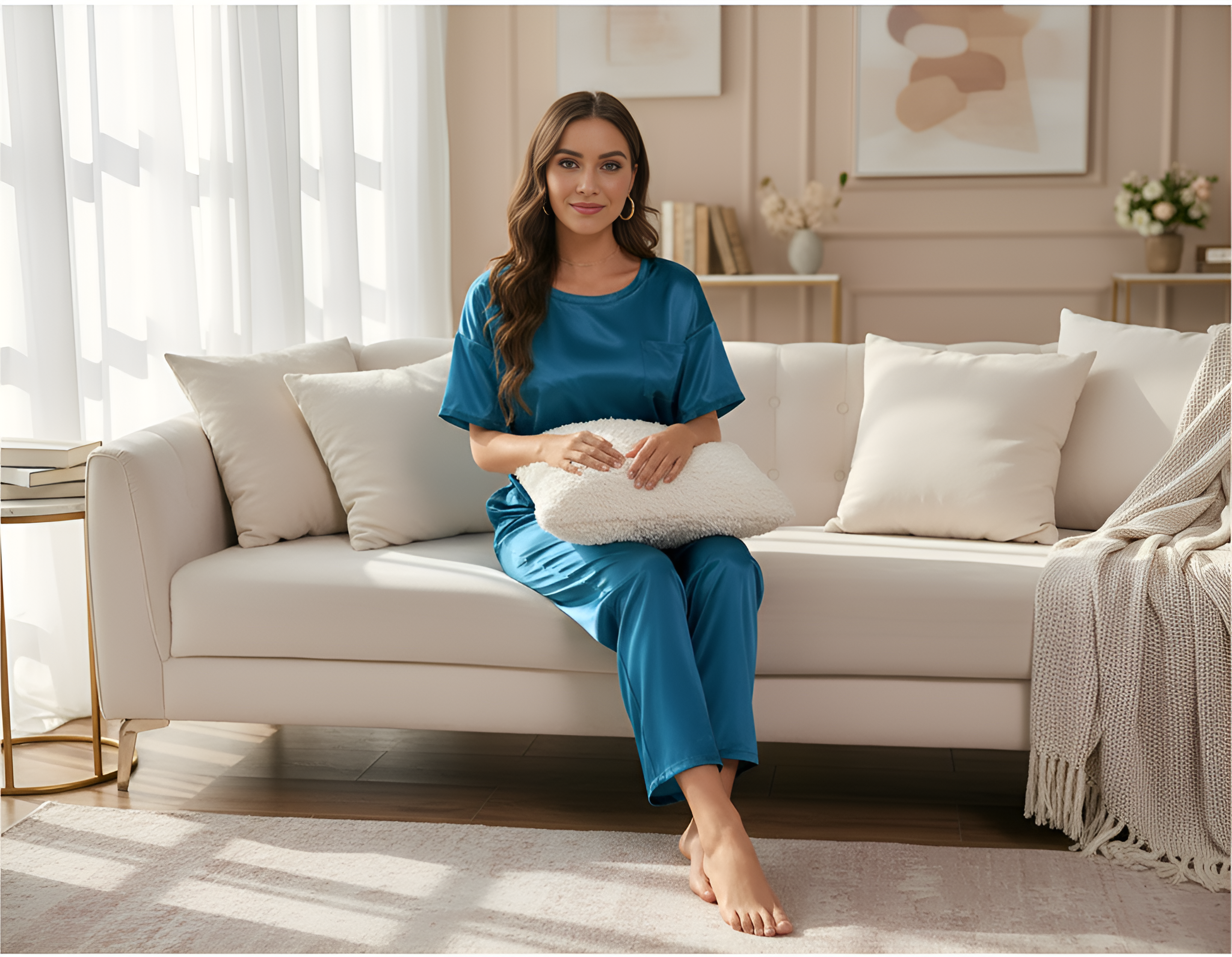 IceSilk Satin Pajama Set