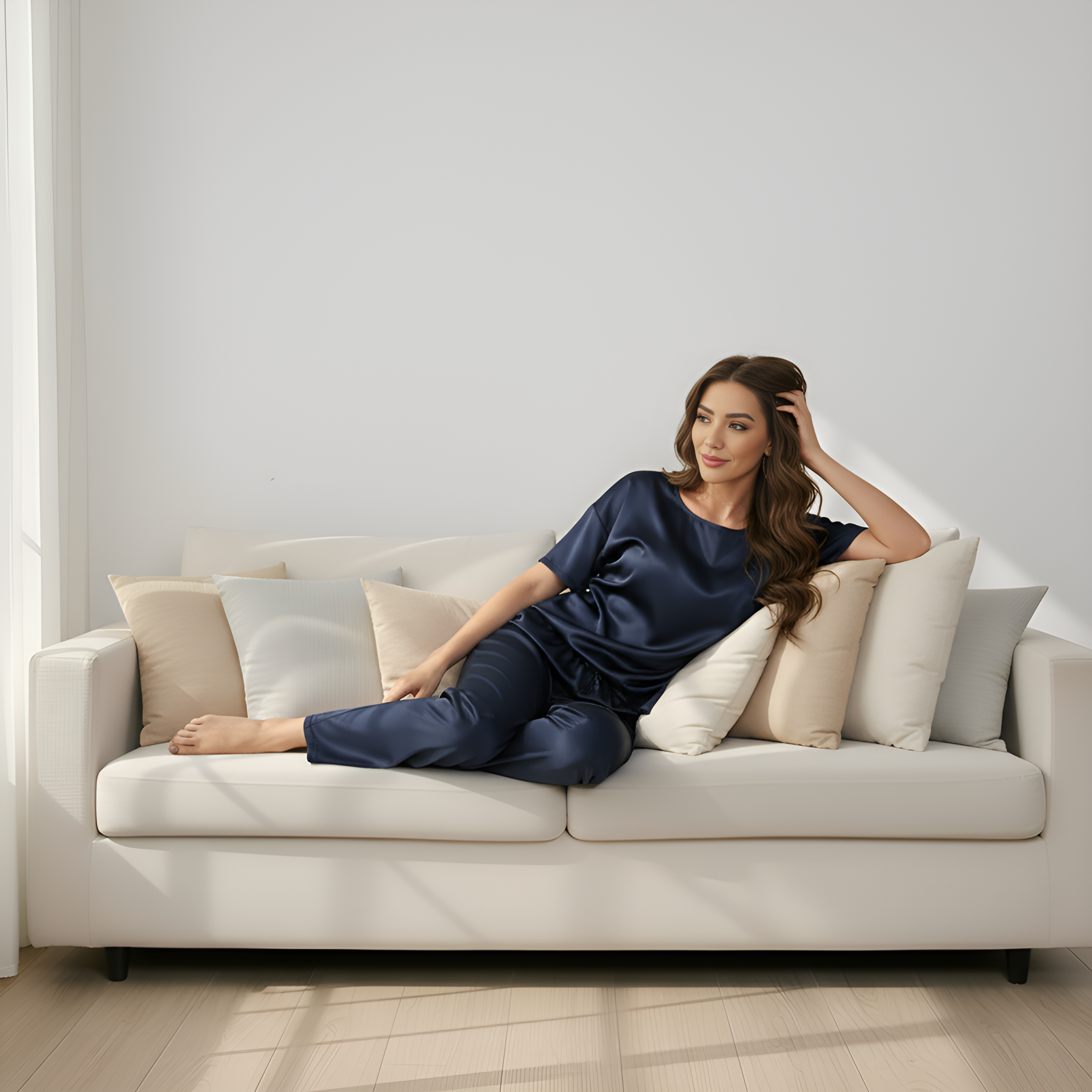 IceSilk Satin Pajama Set